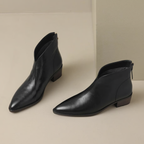 P|H - Elegant Leather Ankle Boots Natalie