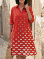 P|H - Luminous Polka Dot Dress Wrenley