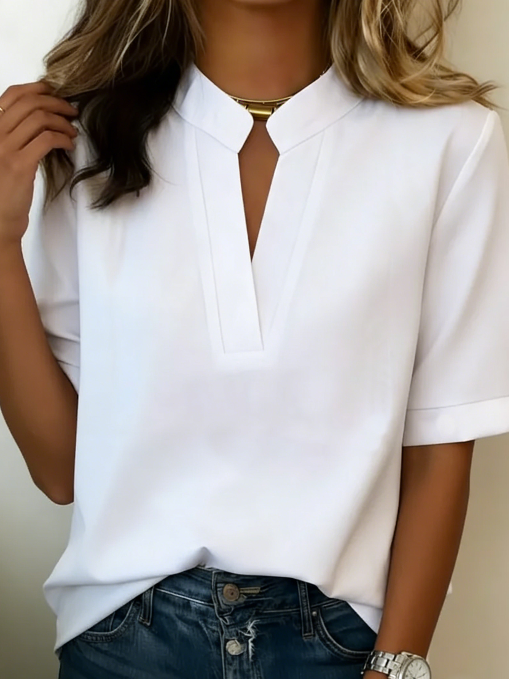 P|H - Chic V-Neck Blouse Margaux