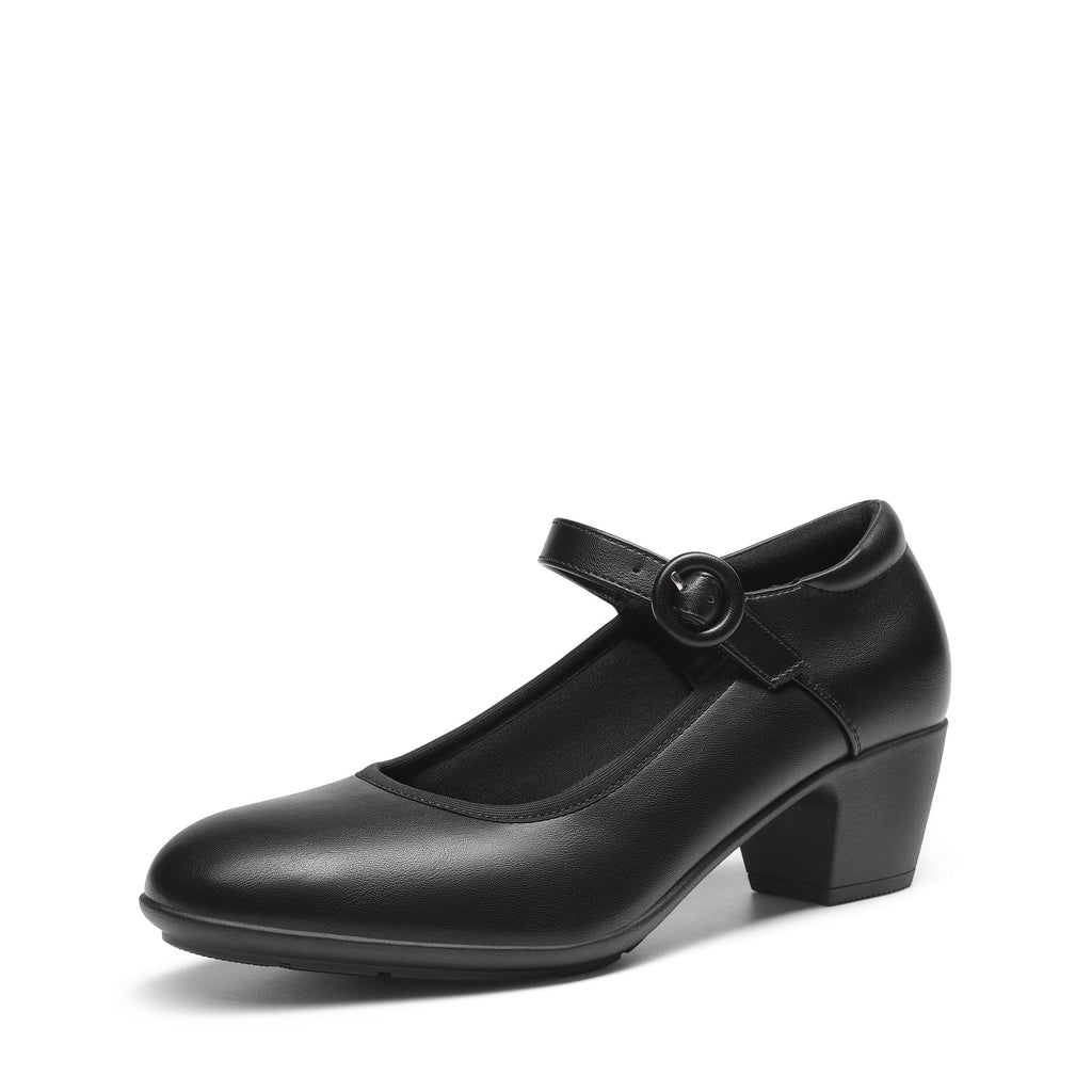 P|H - Cushioned Mary Jane Block Heels Donna