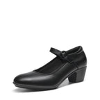 P|H - Cushioned Mary Jane Block Heels Donna