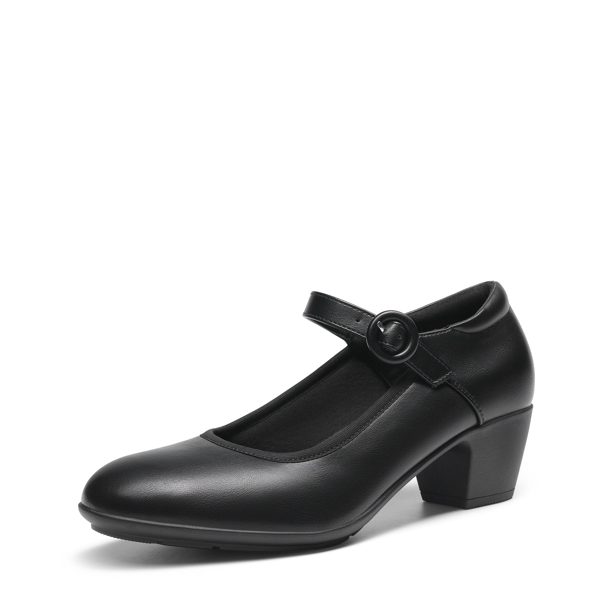 P|H - Cushioned Mary Jane Block Heels Donna