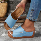 P|H - Orthopedic Wedge Slide Sandals Ruth