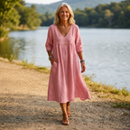 P|H - Effortless Elegant Midi Dress Sandra