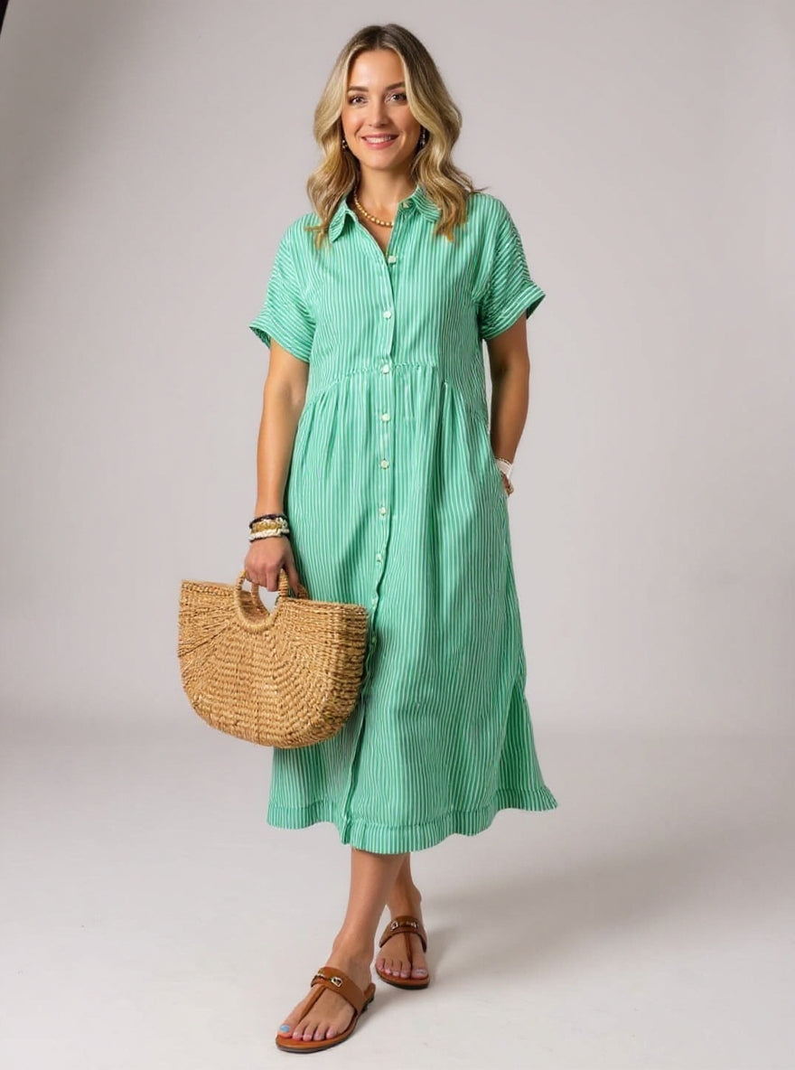 P|H - Striped Dress Claire