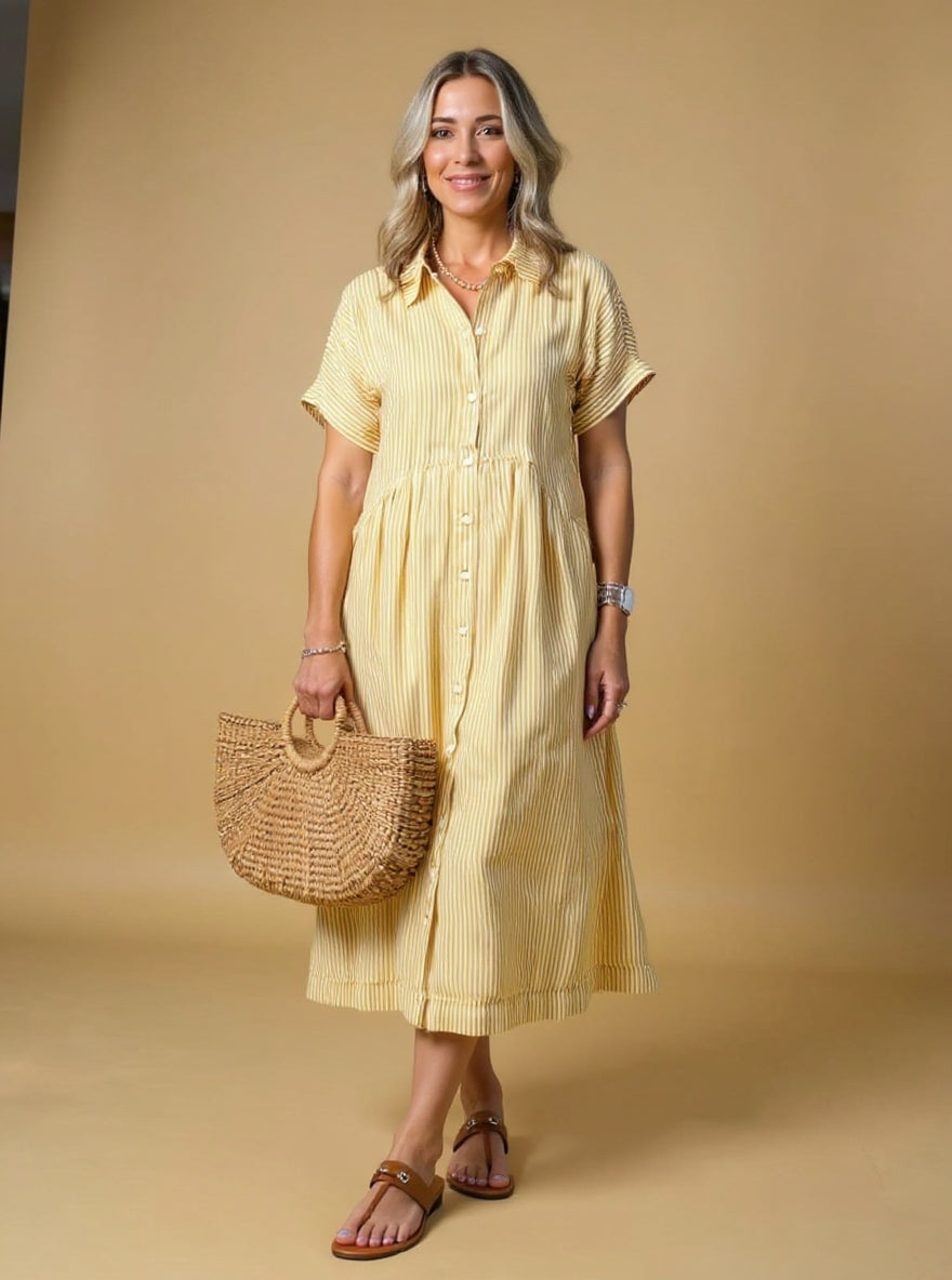 P|H - Striped Dress Claire