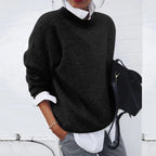 P|H - Soft Crewneck Pullover Sweater Rose