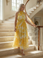 P|H - Halter Neck Midi Dress Chloe