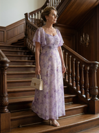 P|H - Flutter Sleeve Midi Dress Audrey