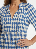 P|H - Diamond Print Midi Dress Elodie