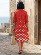 P|H - Luminous Polka Dot Dress Wrenley