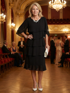 P|H - Ruffled Midi Dress Margaux