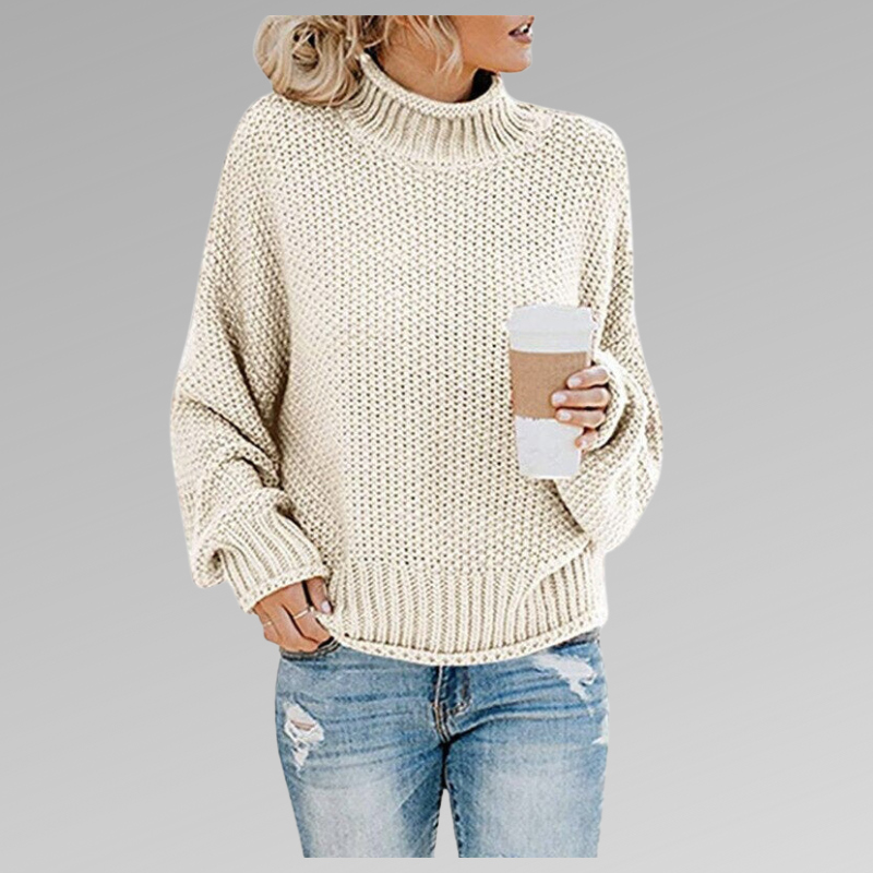 P|H - Chunky Knit Turtleneck Sweater Joyce