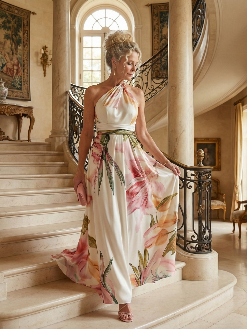 P|H - Floral Maxi Dress Grace