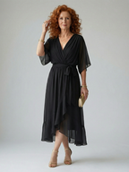 P|H - Draped Midi Dress Taylor