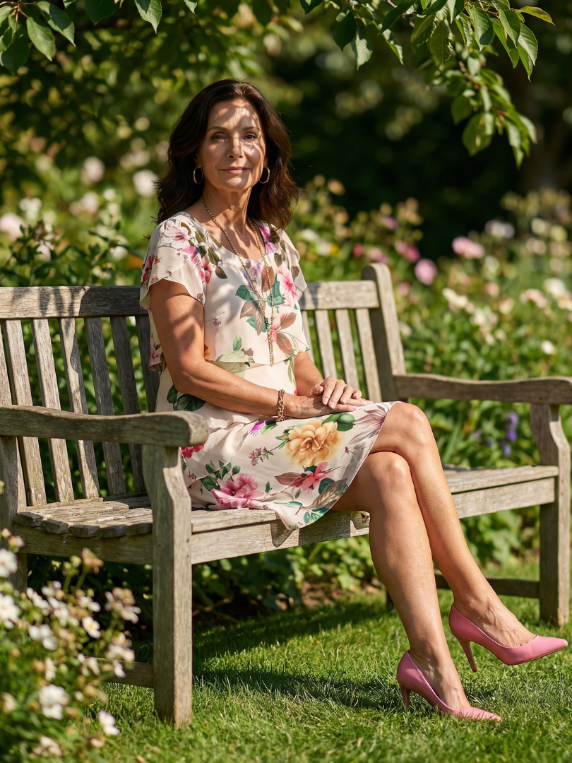 P|H - Refined Petal Midi Dress Silas