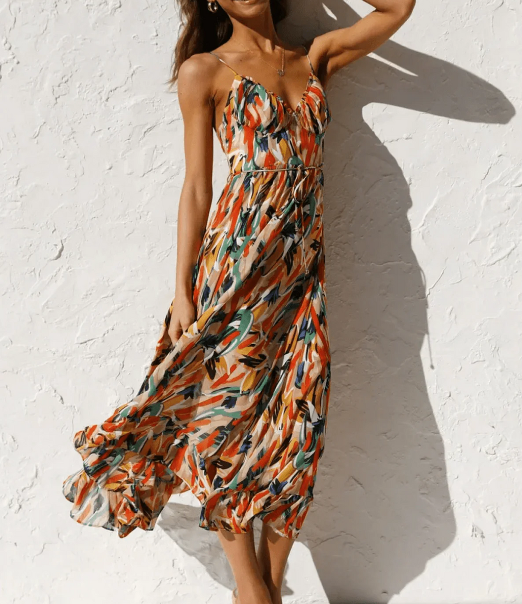 P|H - Midi Dress Celeste