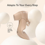 P|H - Cushioned Mary Jane Block Heels Donna
