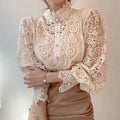 P|H - Long Sleeve Lace Detail Shirt Tove