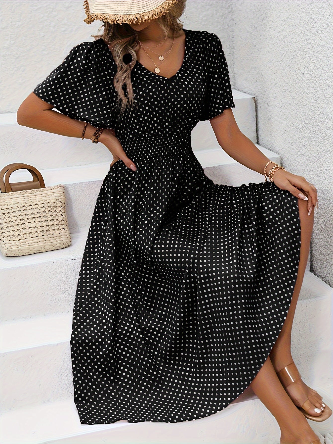 P|H - Polka Dot Dress Élisa