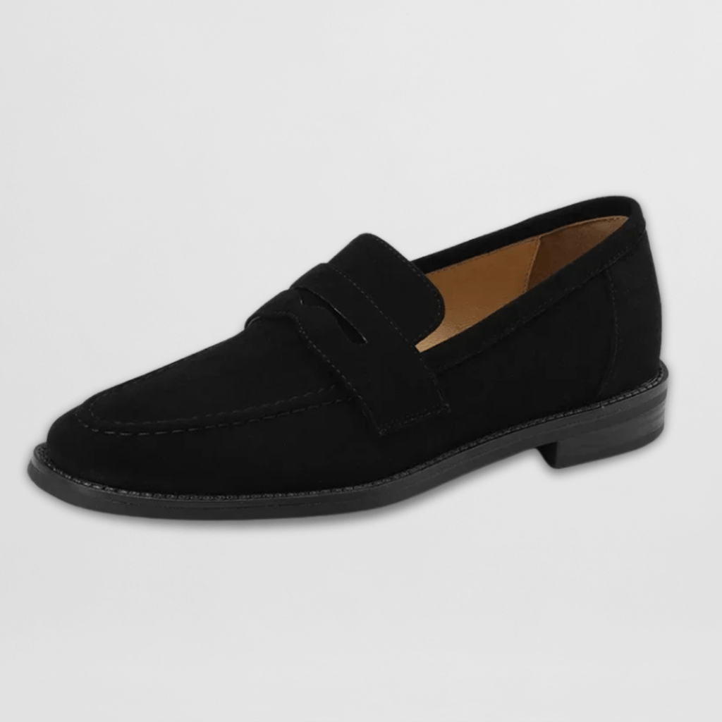 P|H - Retro Suede Penny Loafers Ruth