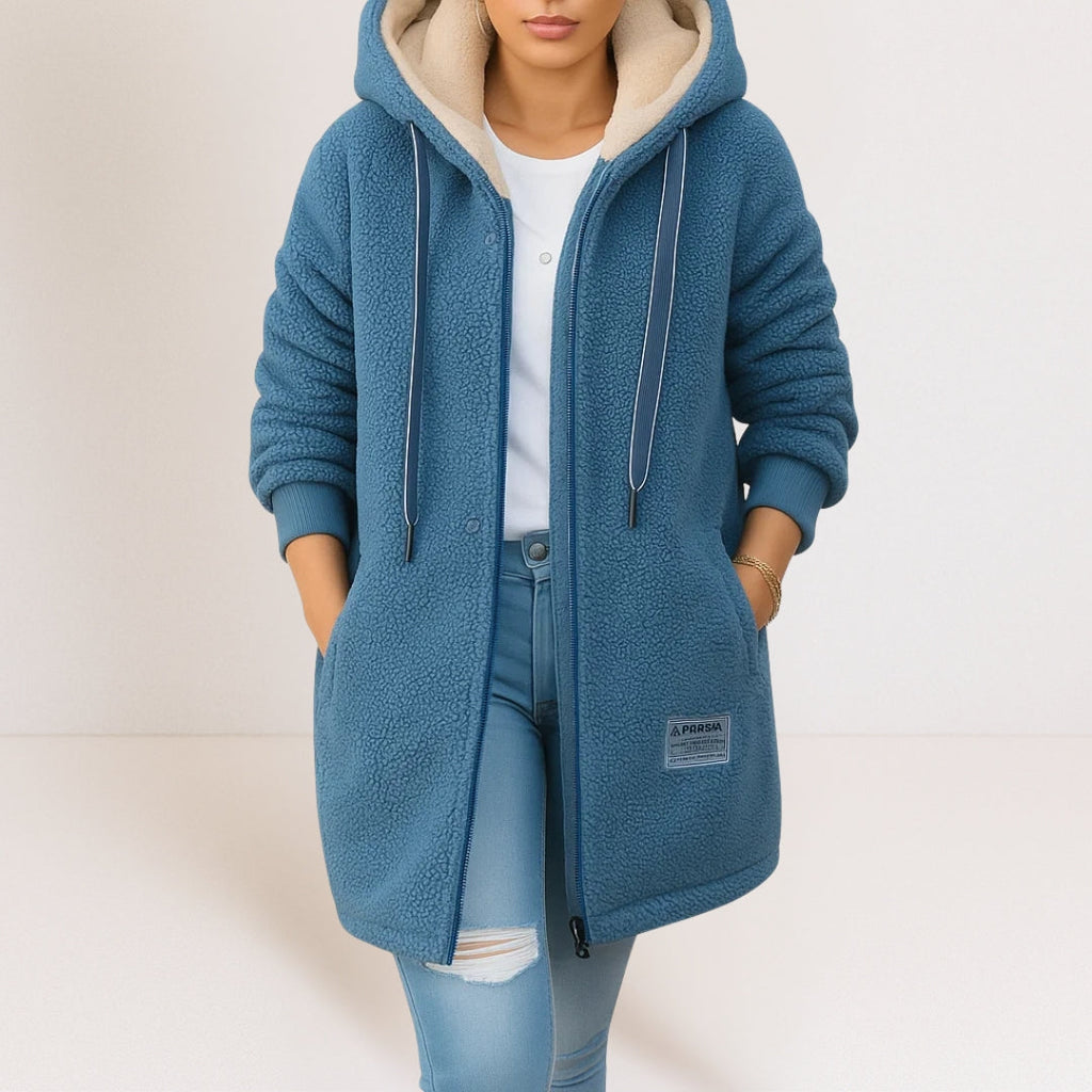 P|H - Plush Fleece Hooded Jacket for Women Susan