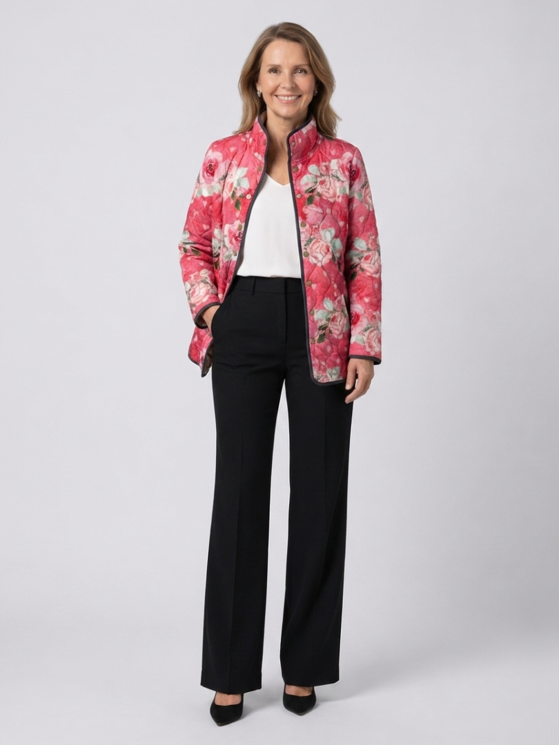 P|H - Printed Quilted Jacket Donna