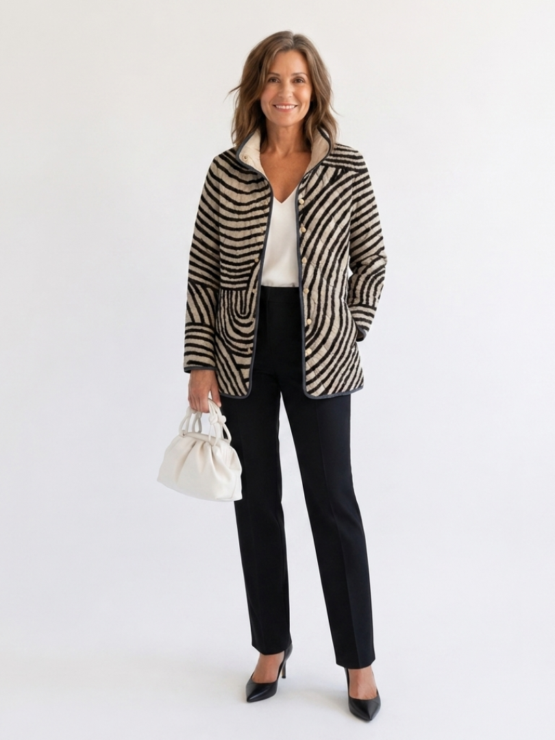 P|H - Printed Quilted Jacket Donna
