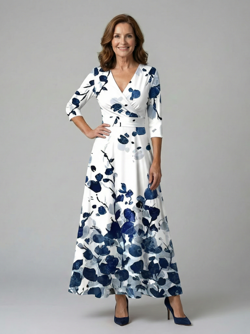 P|H - Tiered Midi Dress Celine