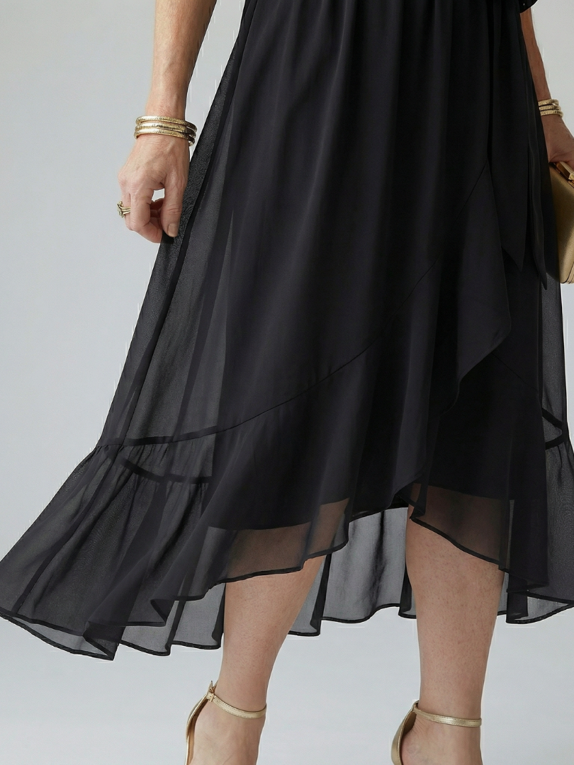 P|H - Draped Midi Dress Taylor