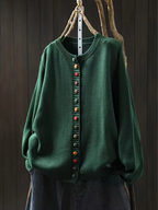 P|H - Colorful Button Knit Cardigan Diane