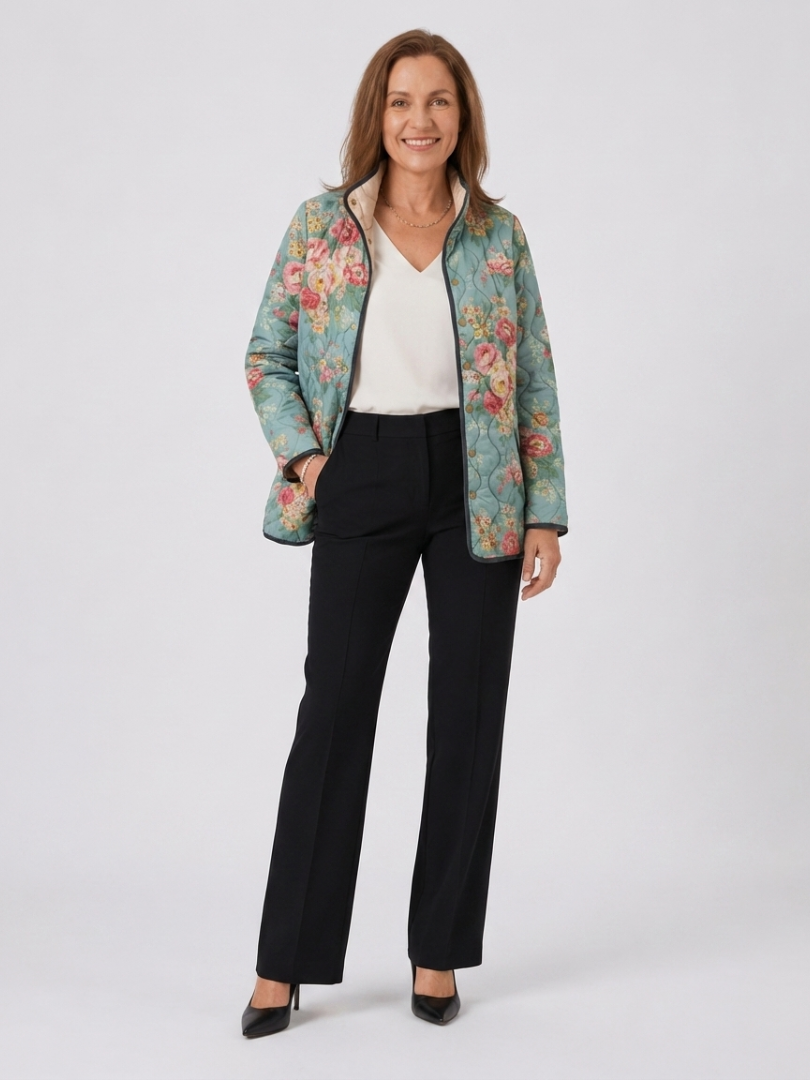 P|H - Printed Quilted Jacket Donna