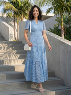 P|H - Short Sleeve Midi Dress Brielle