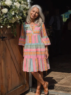 P|H - Geometric Print Dress Maelle