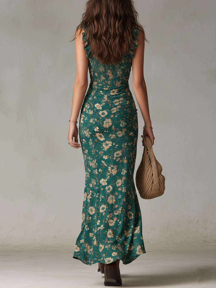 P|H - Elegant Slit Bohemian Dress Patricia