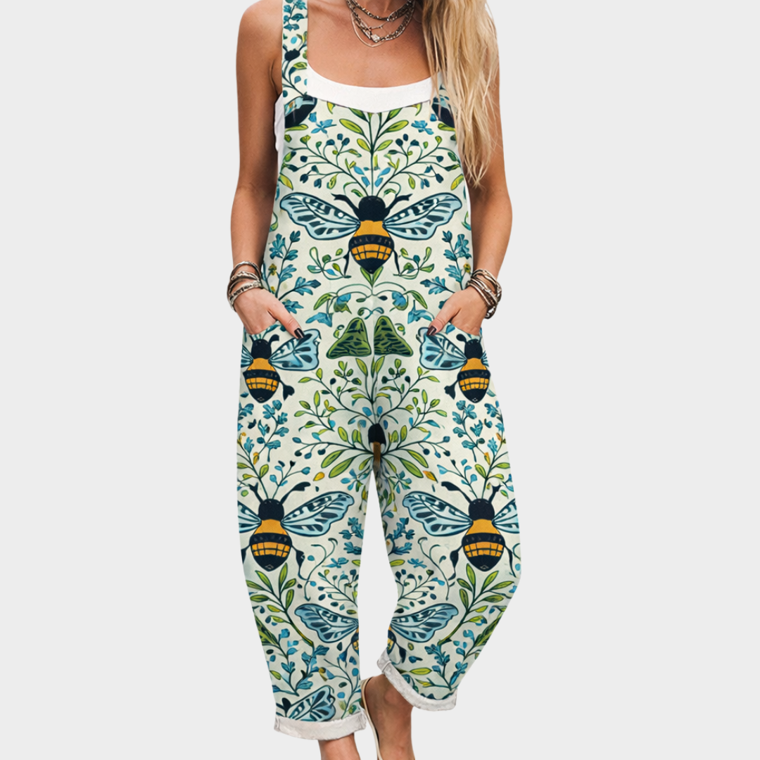 P|H - Comfortable Printed Overall Magali