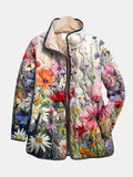P|H - Wildflower Print Quilted Jacket Deborah