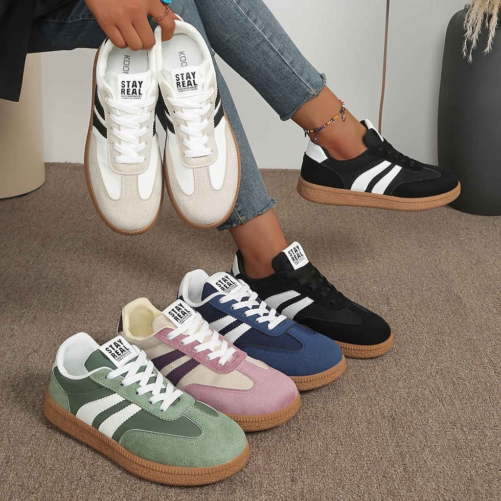 P|H - Retro Striped Comfort Sneakers Gloria