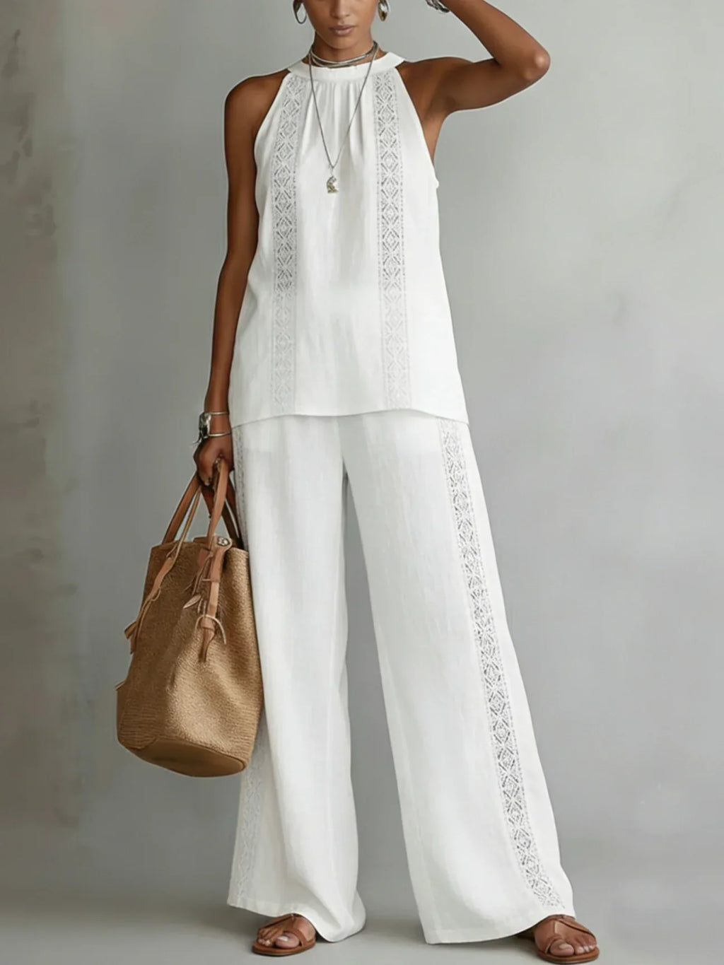 P|H - Elegant Strap Two-Piece Set Camilla