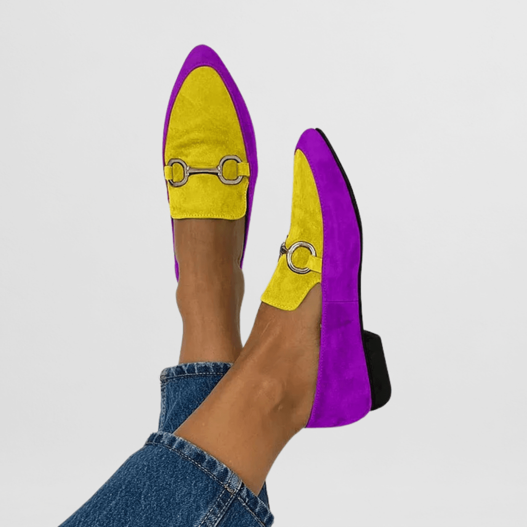 P|H - Vivid Suede Bit Loafers Sandra