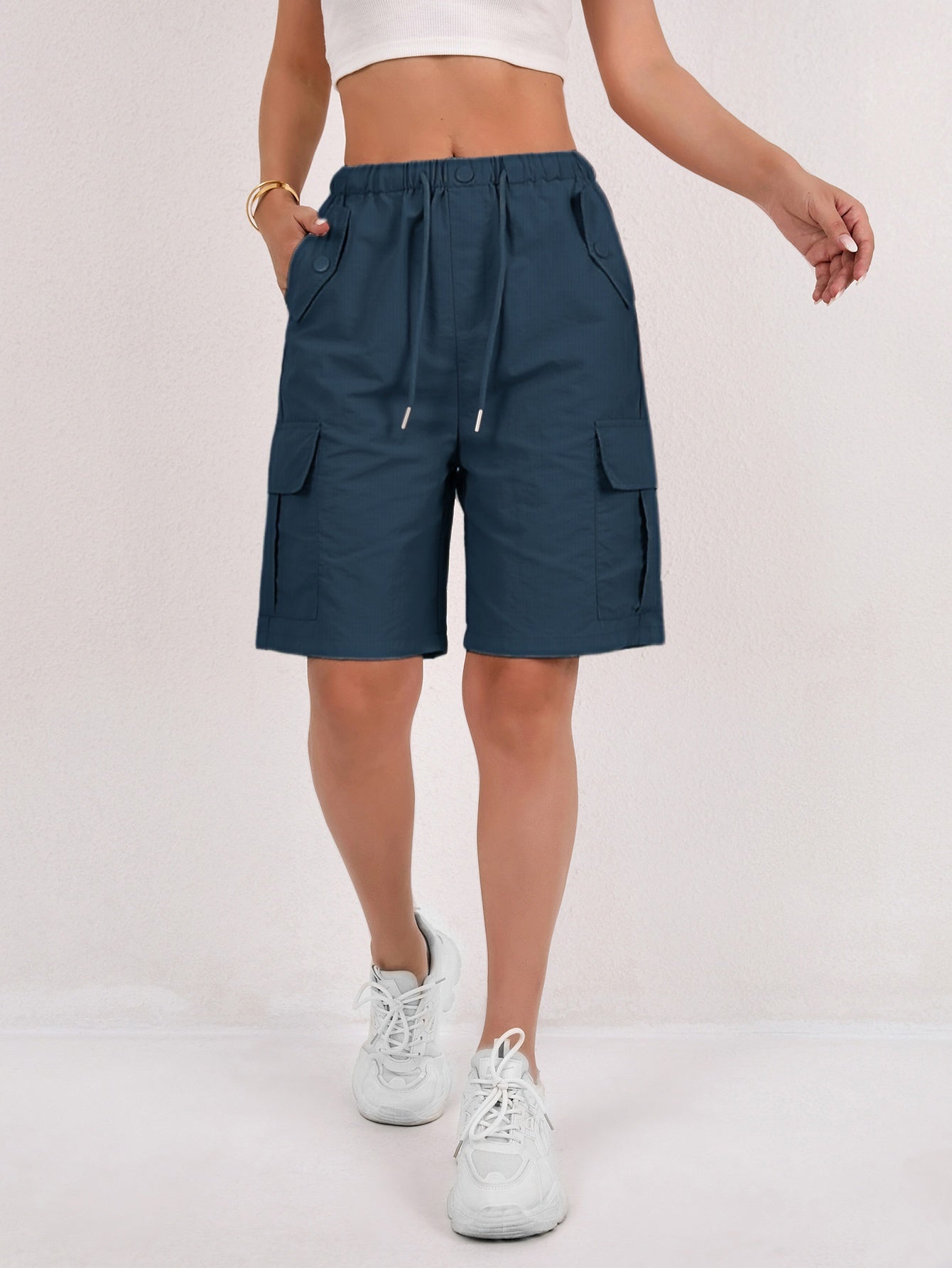 P|H - Lightweight Quick-Dry Cargo Shorts Daisy