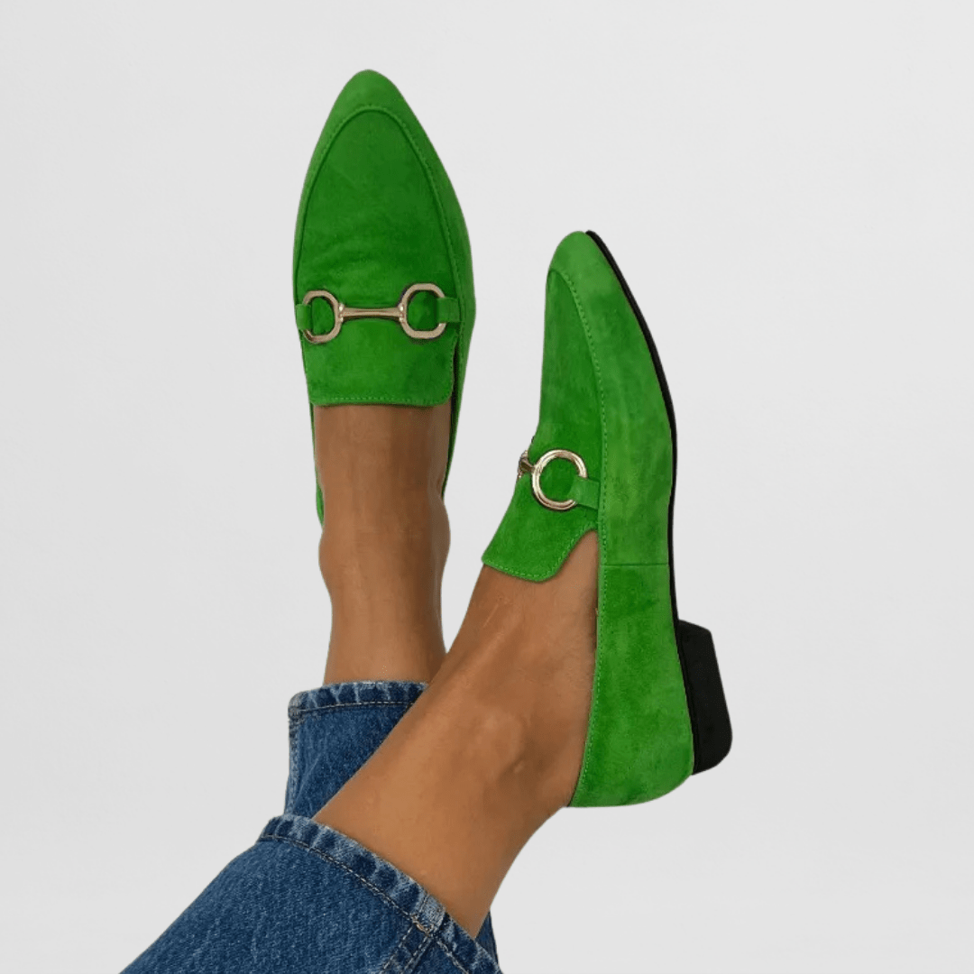 P|H - Vivid Suede Bit Loafers Sandra