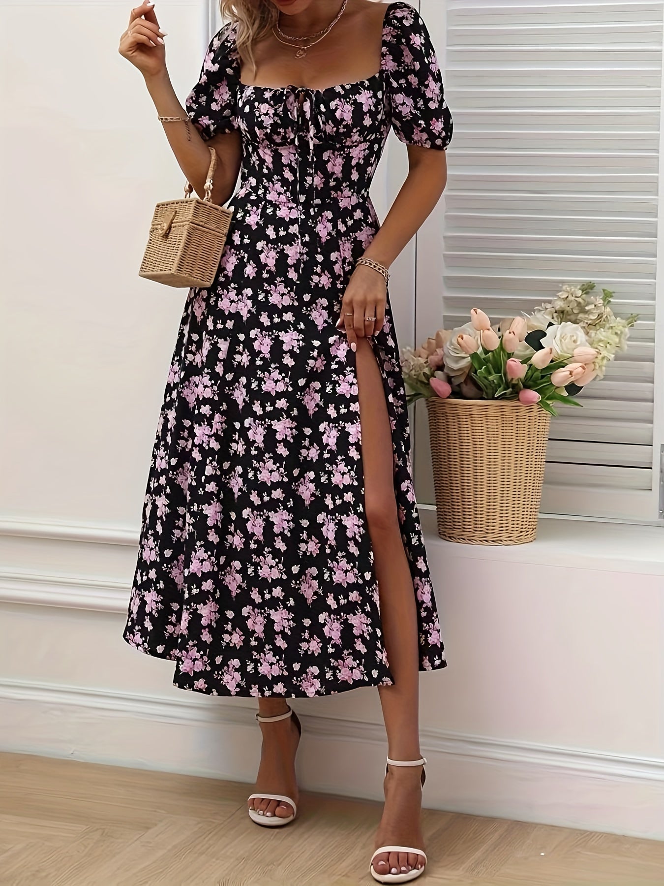 P|H - Floral Dress Chloé