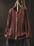 P|H - Colorful Button Knit Cardigan Diane