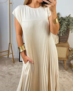 P|H - Pleated Dress Iris