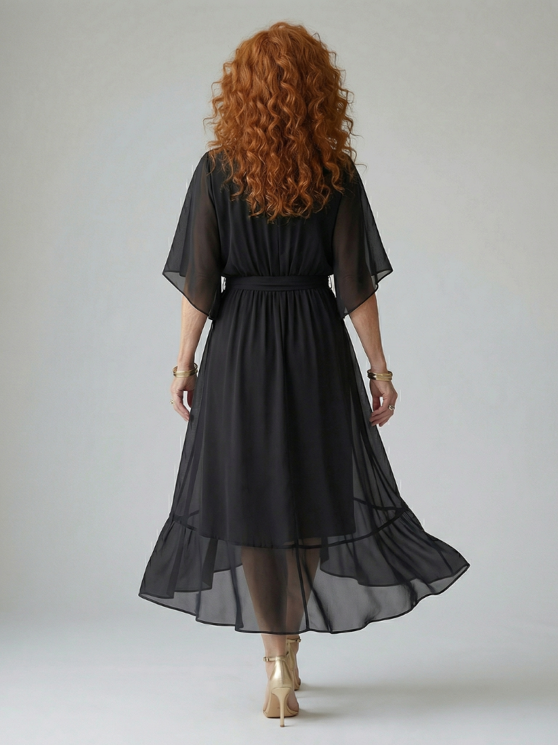 P|H - Draped Midi Dress Taylor