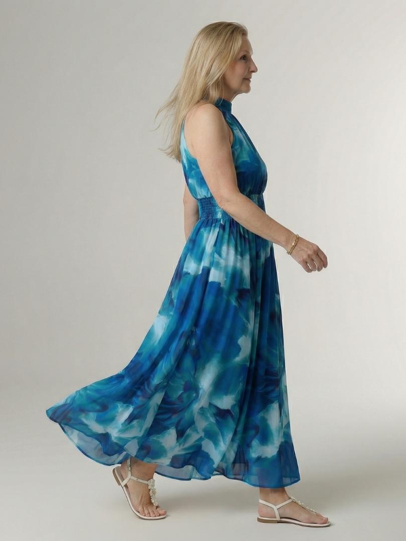 P|H - Halter Neck Midi Dress Chloe