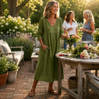 P|H - Effortless Elegant Midi Dress Sandra