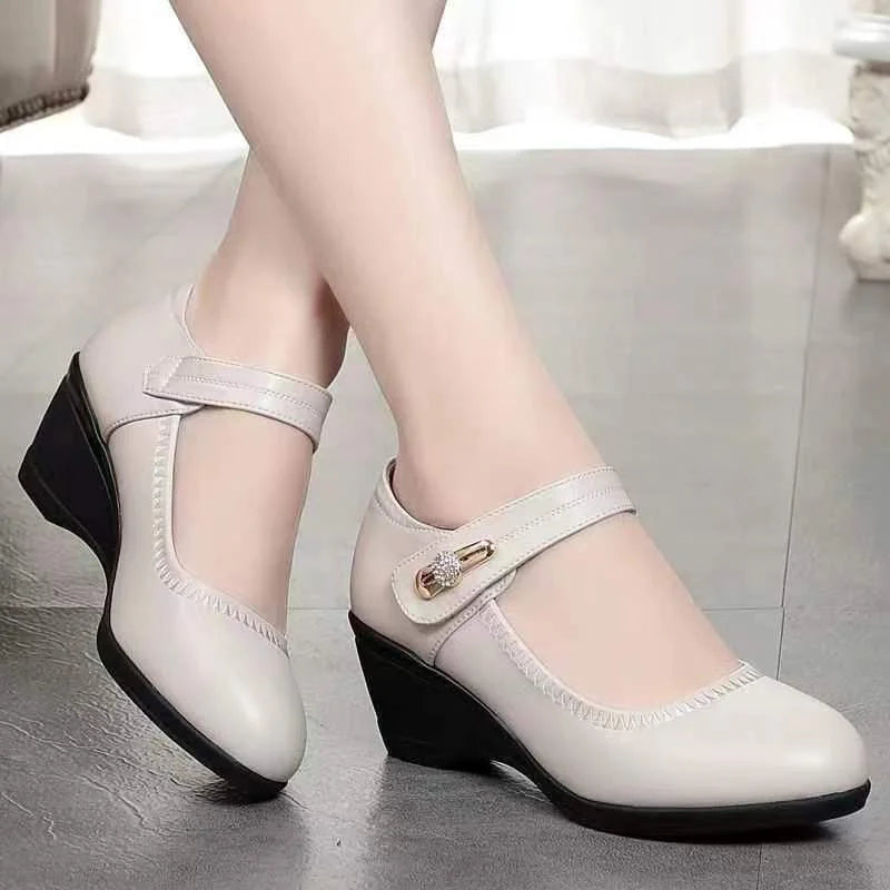P|H - Elegant Mid-Heel Comfort Shoes Deborah
