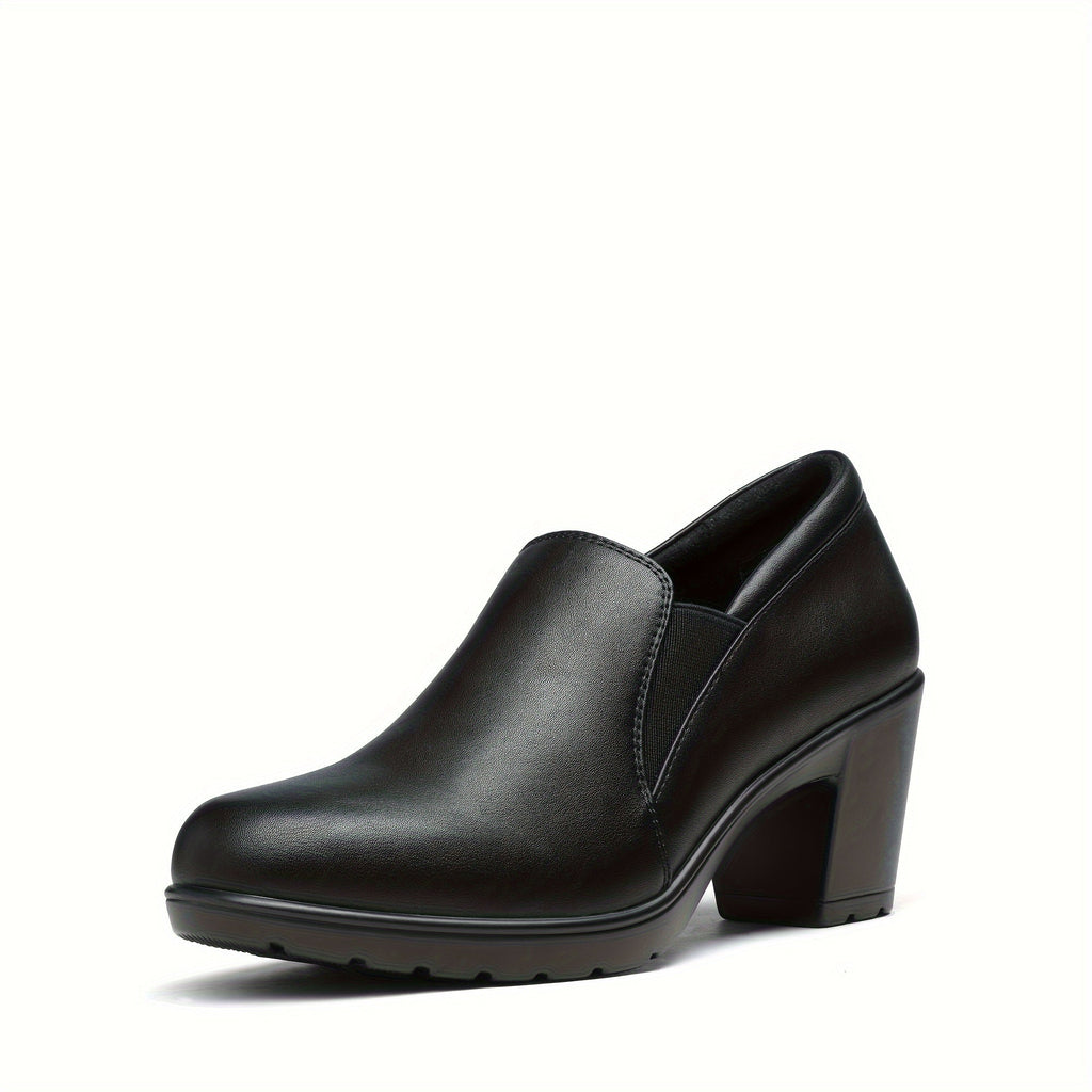 P|H - Block Heel Comfort Loafers Judith
